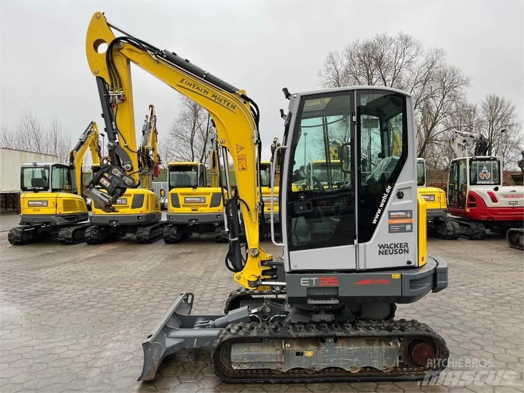 Neuson ET35 Mini ekskavatörler, 7 tona dek