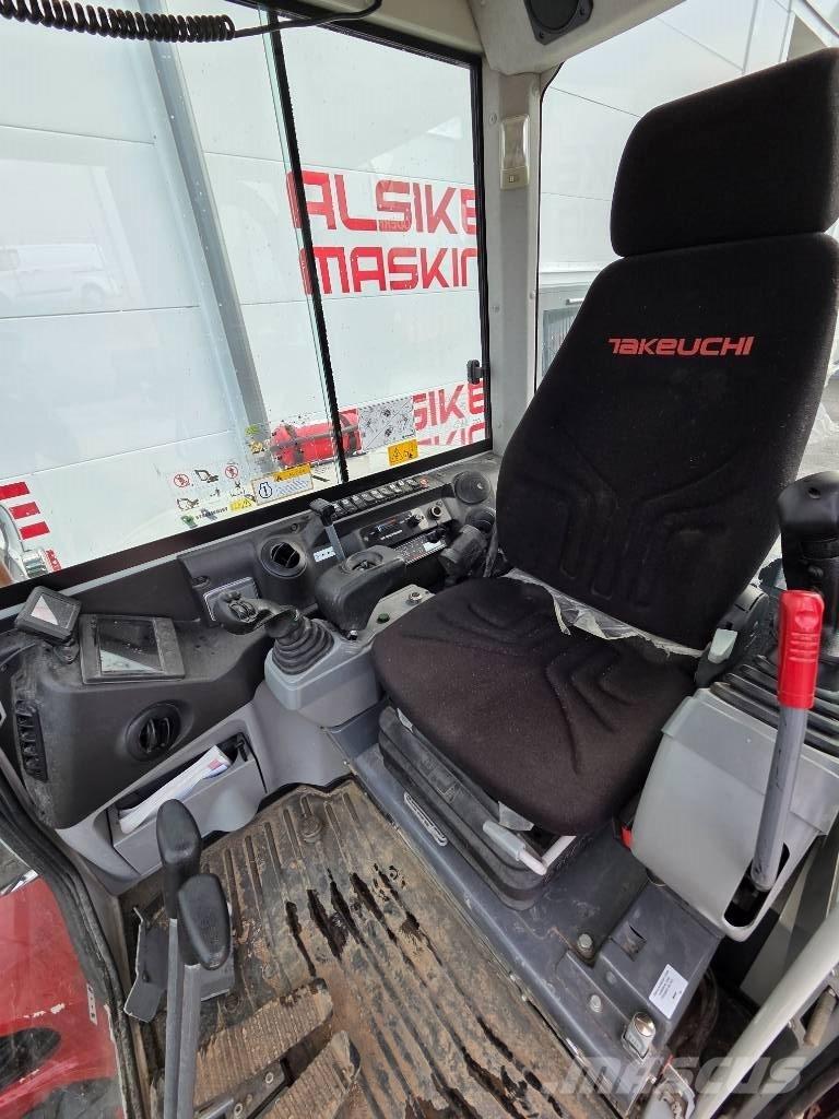 Takeuchi TB 260 Mini ekskavatörler, 7 tona dek