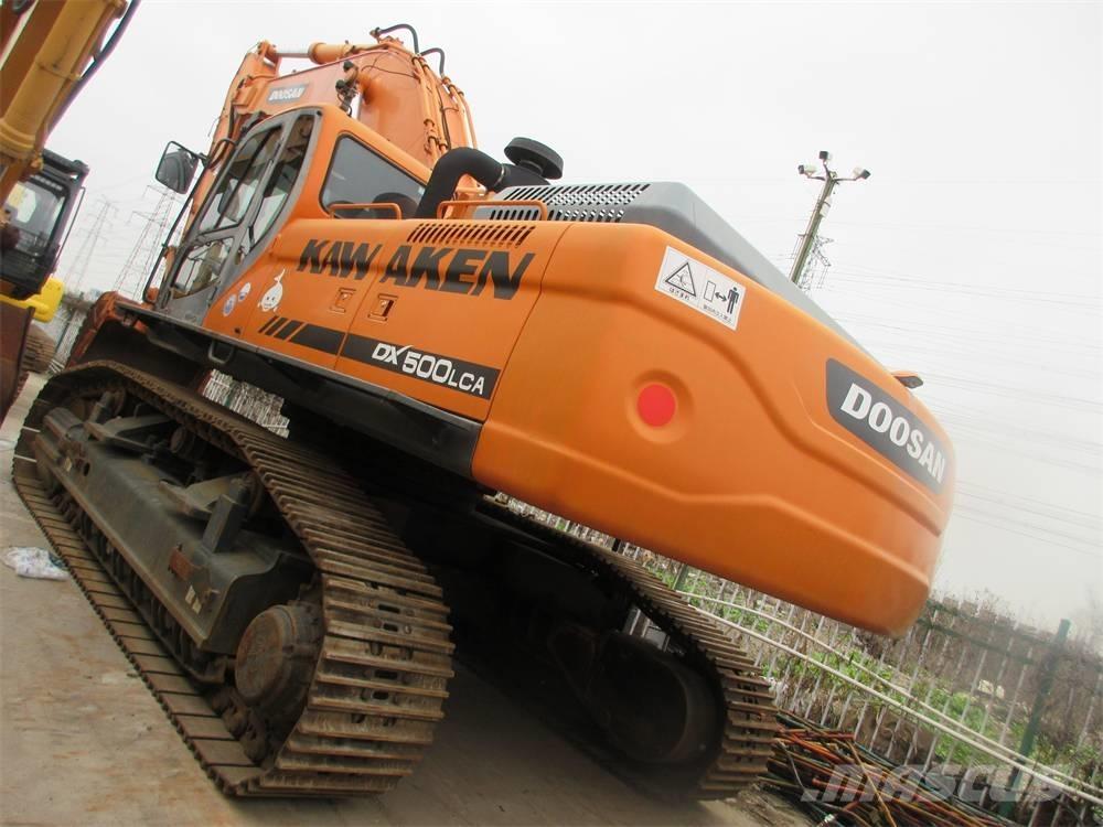 Doosan DX 500 LCA Paletli ekskavatörler