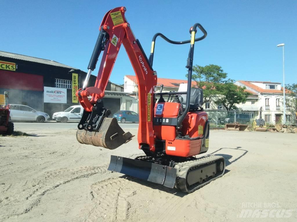 Kubota U 10-3 Mini ekskavatörler, 7 tona dek