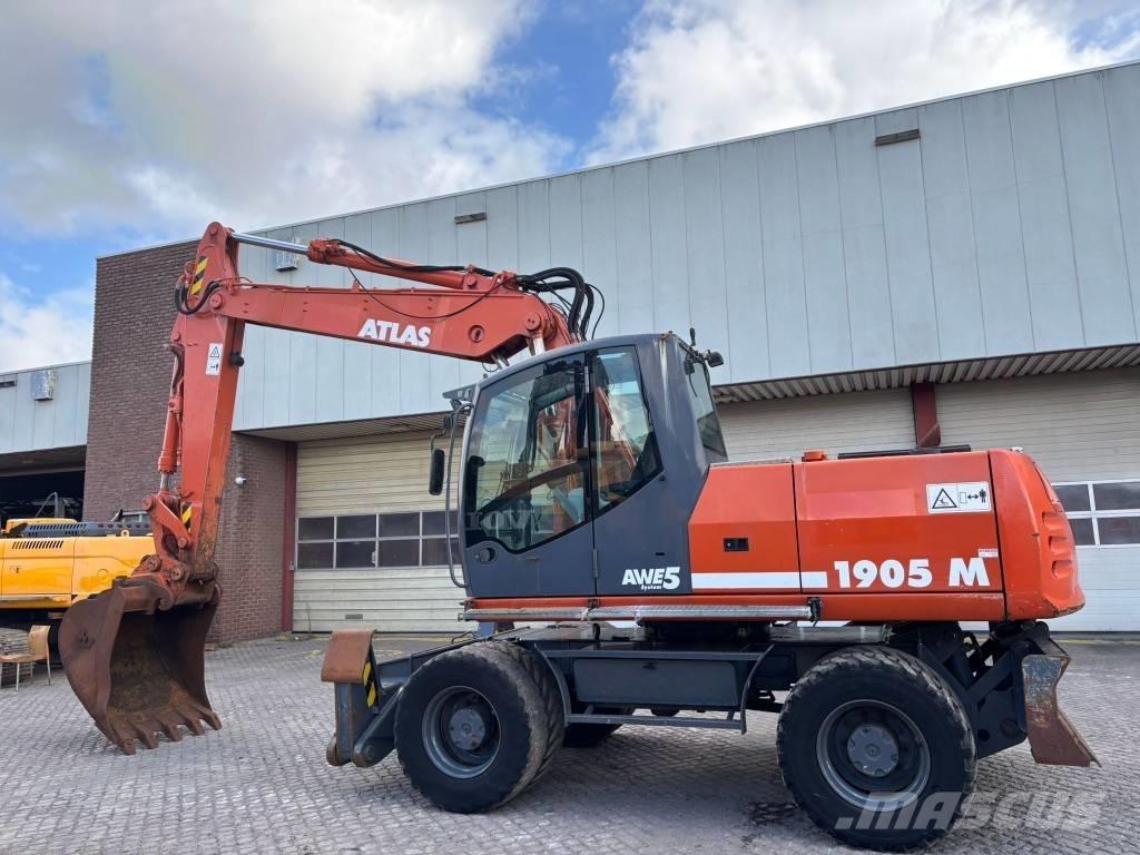 Atlas Terex 1905 Lastik tekerli ekskavatörler