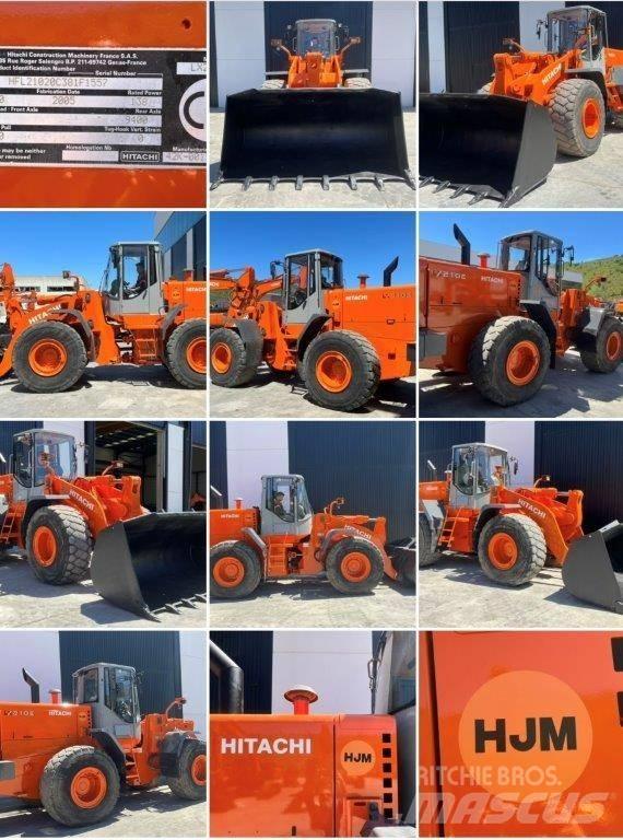 Hitachi LX 210 E Tekerlekli yükleyiciler
