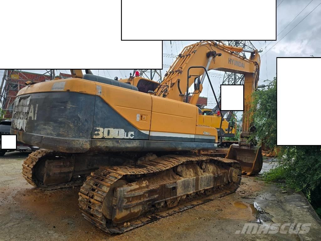 Hyundai Robex 300 LC Paletli ekskavatörler