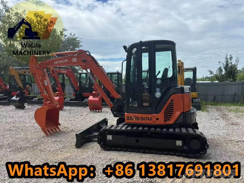 Hitachi ZX 50 U-3 Mini ekskavatörler, 7 tona dek