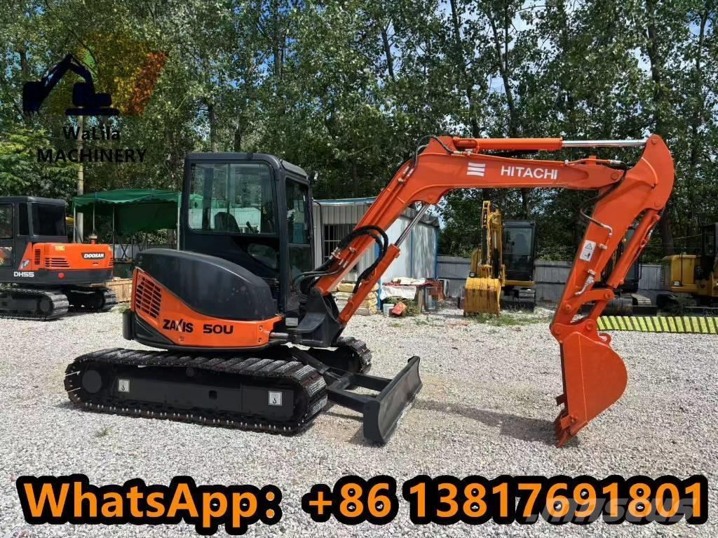 Hitachi ZX 50 U-3 Mini ekskavatörler, 7 tona dek