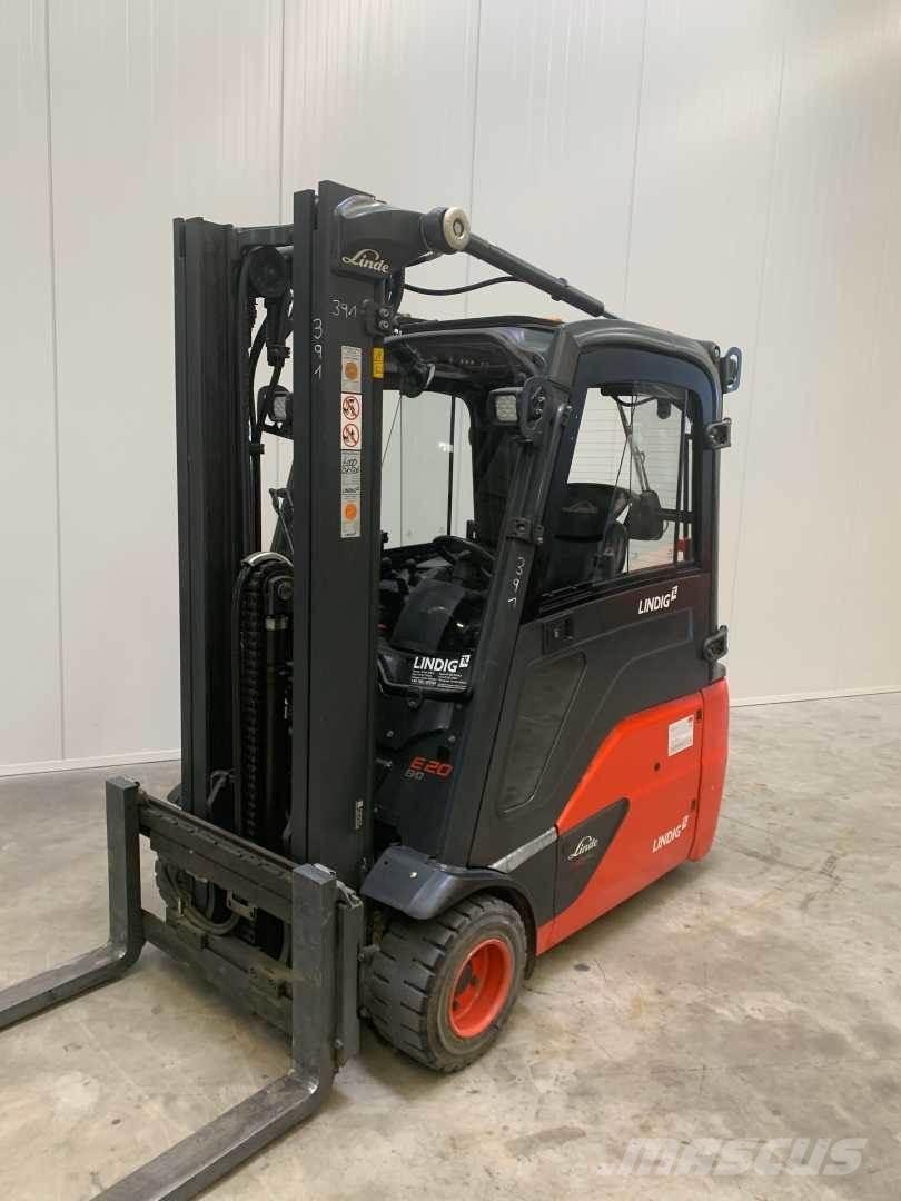 Linde E20L Elektrikli forkliftler