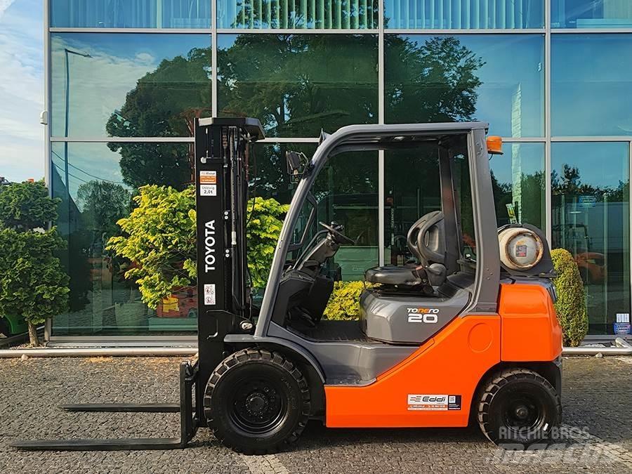 Toyota 02-8FGF20 LPG'li forkliftler