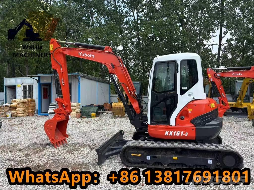 Kubota KX 161-3 Mini ekskavatörler, 7 tona dek
