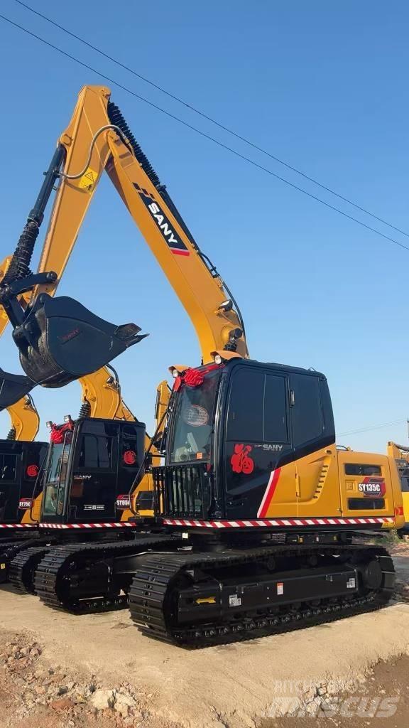 Sany SY 135 C Paletli ekskavatörler