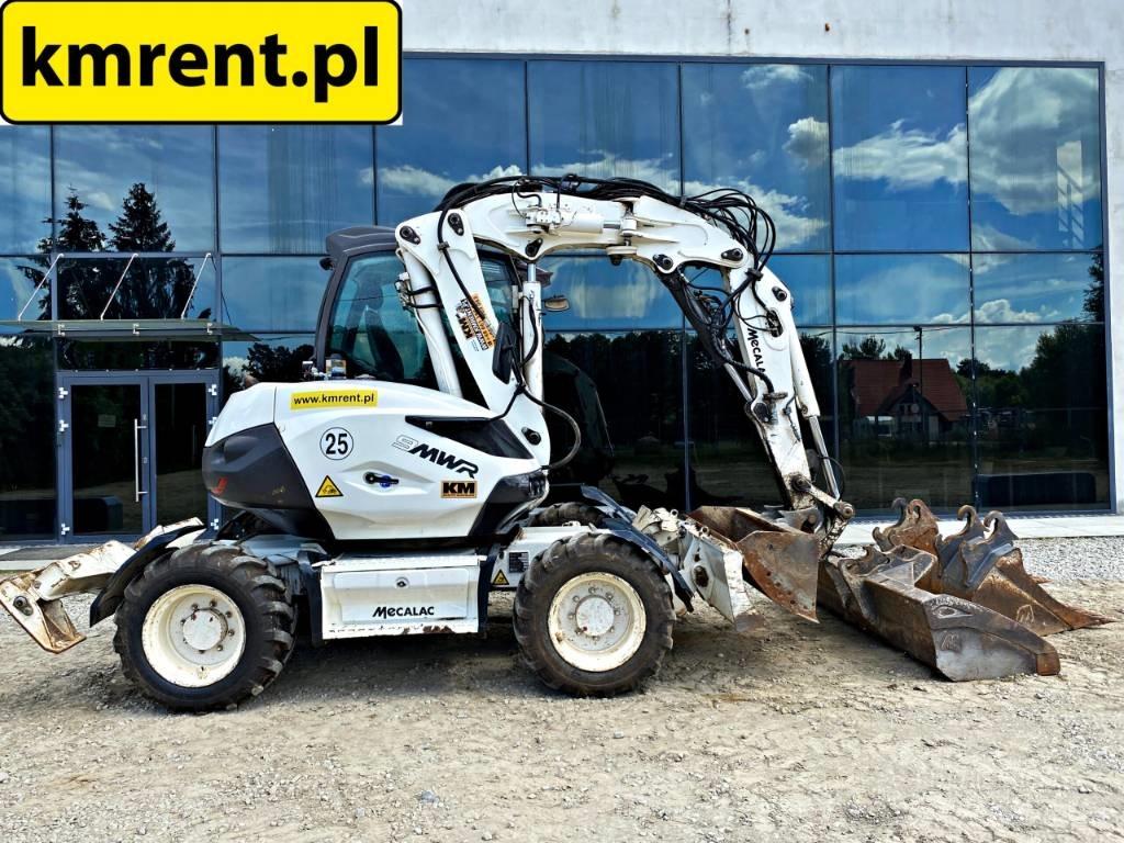 Mecalac 11 Lastik tekerli ekskavatörler