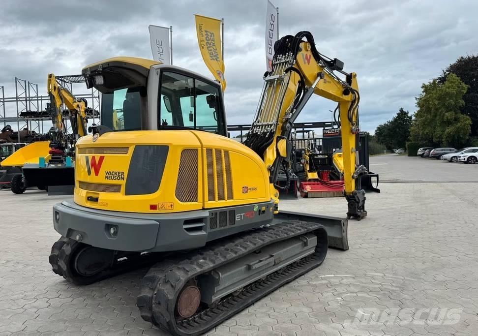 Wacker Neuson ET 90 Paletli ekskavatörler