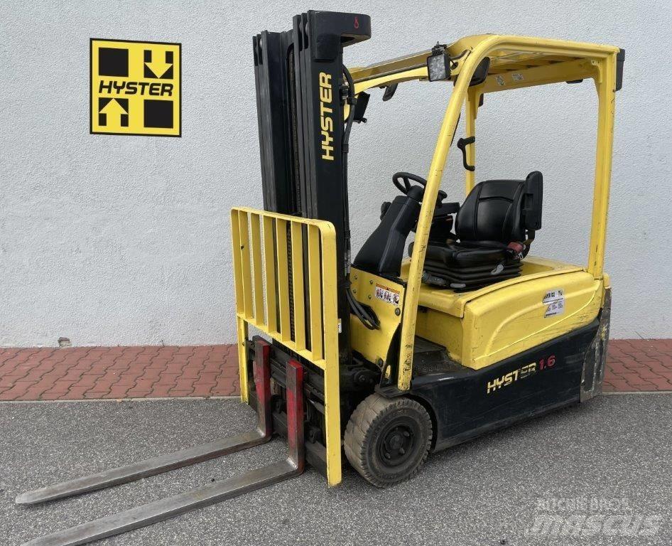 Hyster J1.6XNT LWB Elektrikli forkliftler