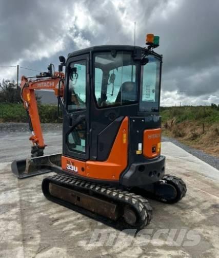 Hitachi ZX 33 U-6 Mini ekskavatörler, 7 tona dek