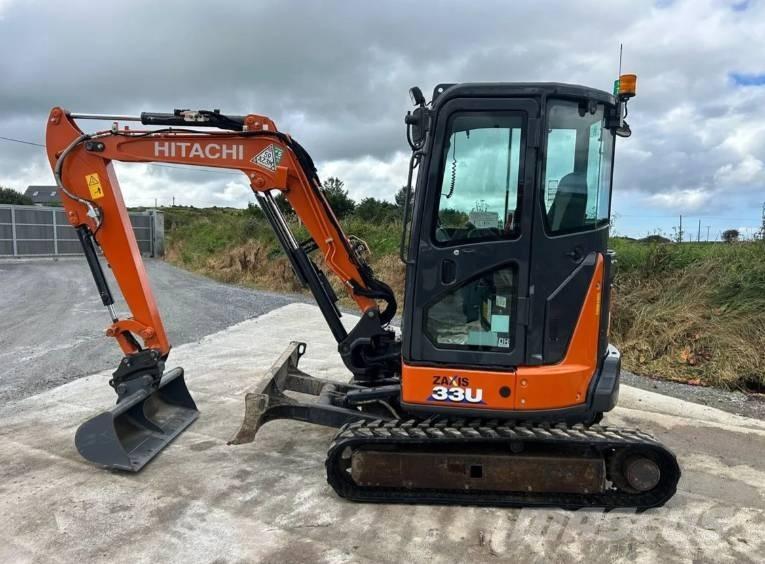 Hitachi ZX 33 U-6 Mini ekskavatörler, 7 tona dek