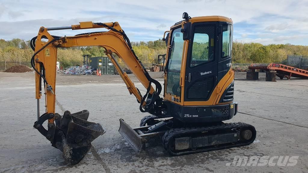 Hyundai R25Z-9 AK Mini ekskavatörler, 7 tona dek