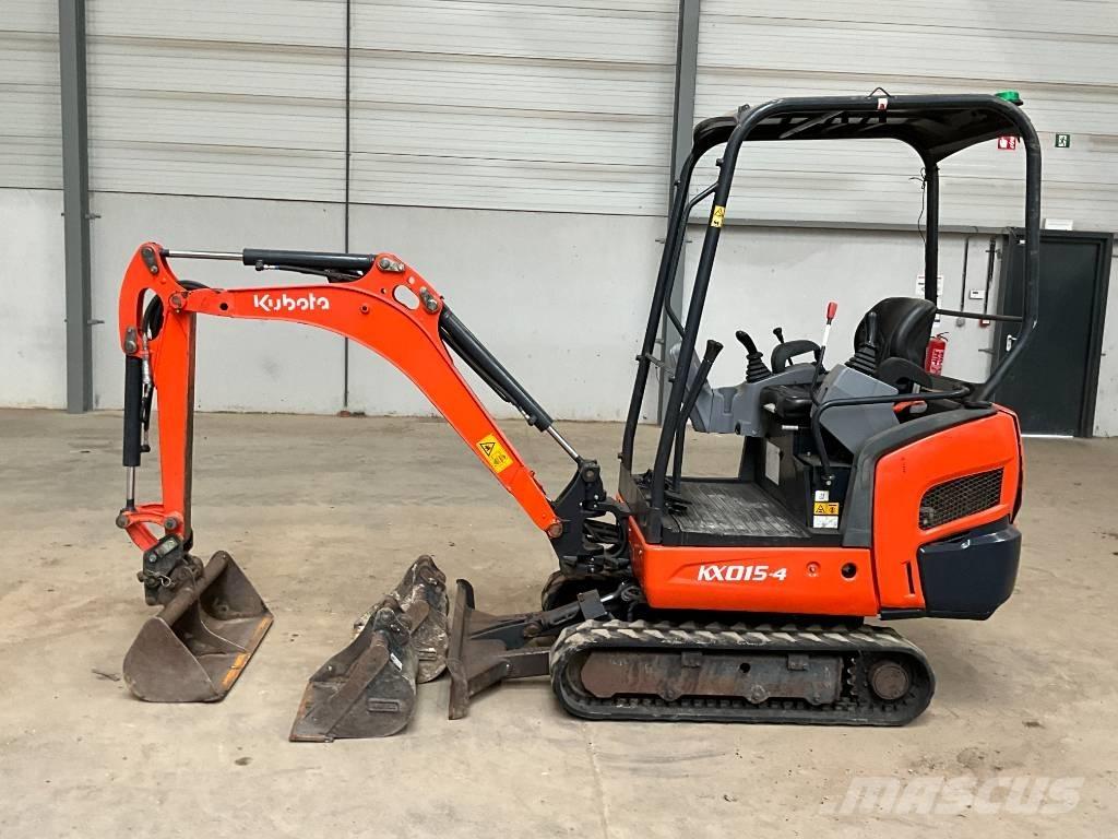 Kubota KX 015-4 Mini ekskavatörler, 7 tona dek