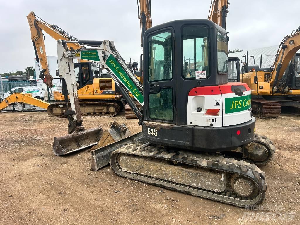 Bobcat E 45 Mini ekskavatörler, 7 tona dek