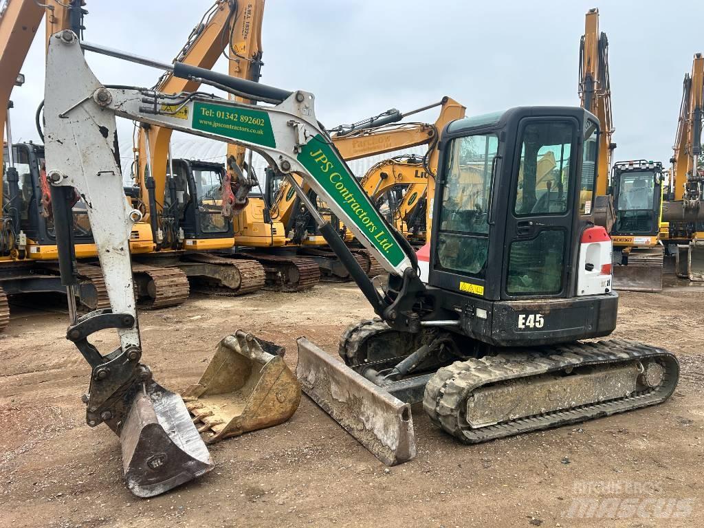 Bobcat E 45 Mini ekskavatörler, 7 tona dek