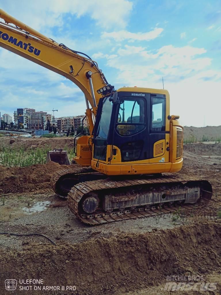 Komatsu PC 138 US-11 Paletli ekskavatörler