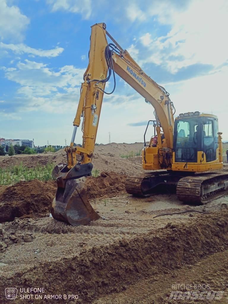 Komatsu PC 138 US-11 Paletli ekskavatörler
