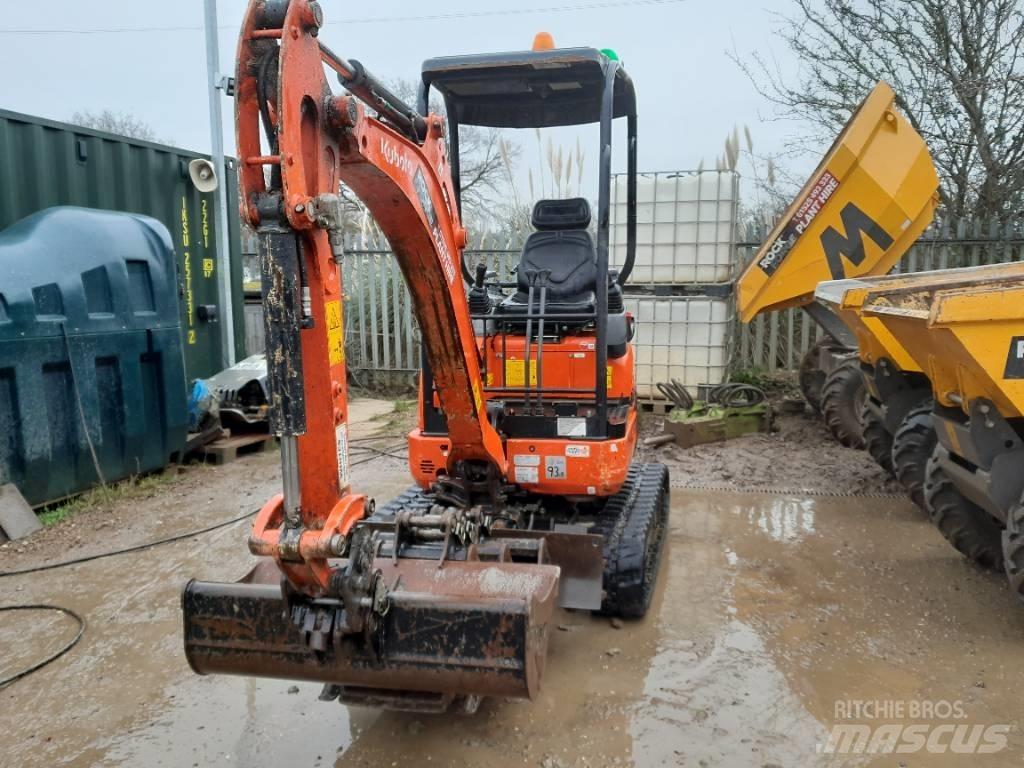 Kubota U 17-3 Mini ekskavatörler, 7 tona dek