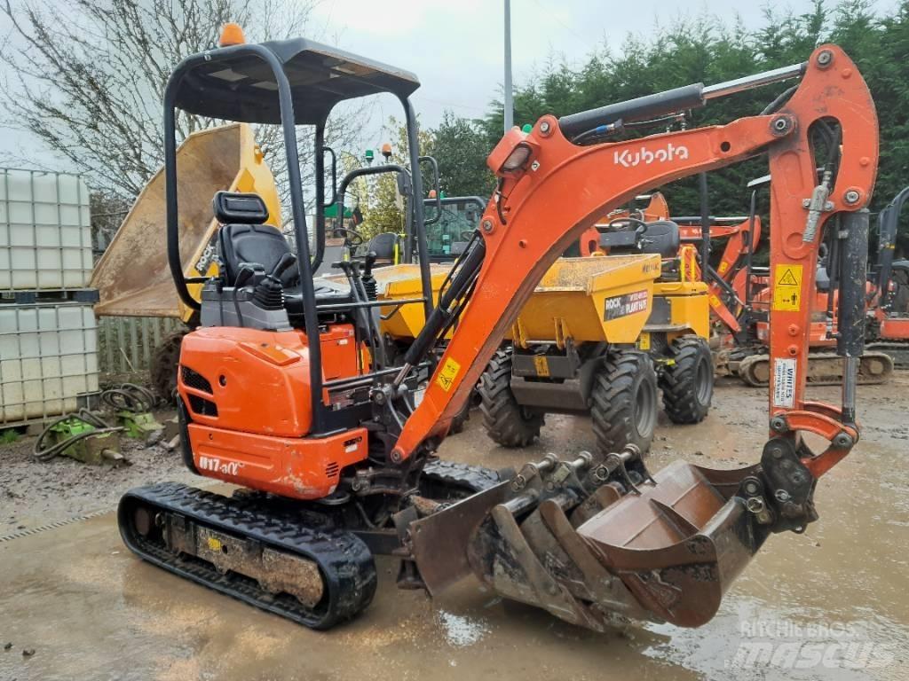 Kubota U 17-3 Mini ekskavatörler, 7 tona dek