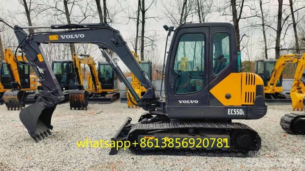 Volvo EC 55 Mini ekskavatörler, 7 tona dek