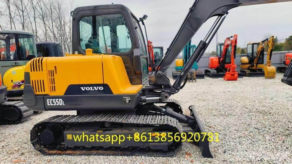 Volvo EC 55 Mini ekskavatörler, 7 tona dek