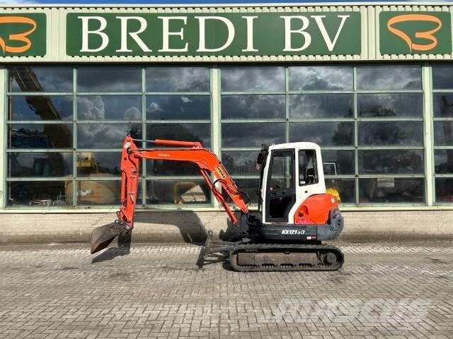 Kubota KX 121-3 Mini ekskavatörler, 7 tona dek