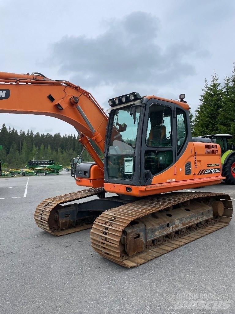 Doosan DX 160 Paletli ekskavatörler
