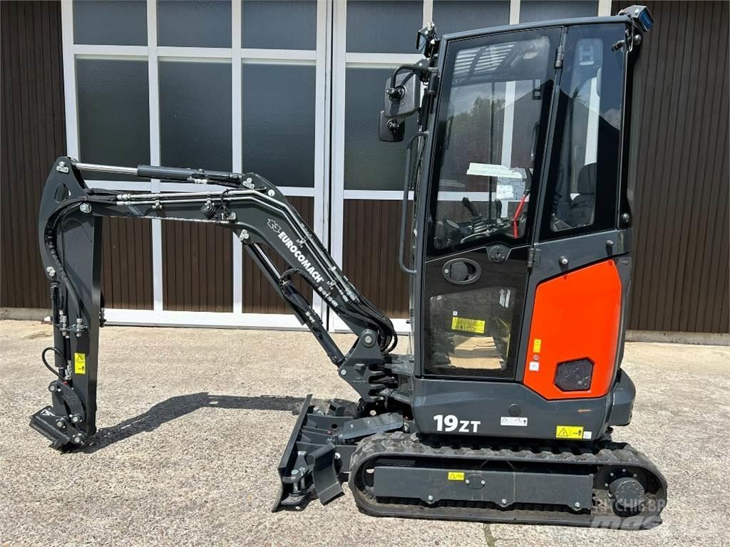 Eurocomach 19ZT Mini ekskavatörler, 7 tona dek