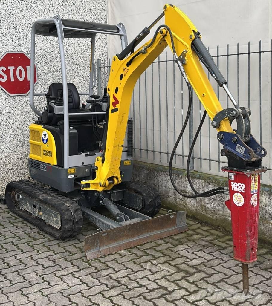 Wacker Neuson EZ 17 Mini ekskavatörler, 7 tona dek