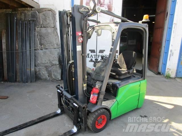 Linde El motvikt Elektrikli forkliftler