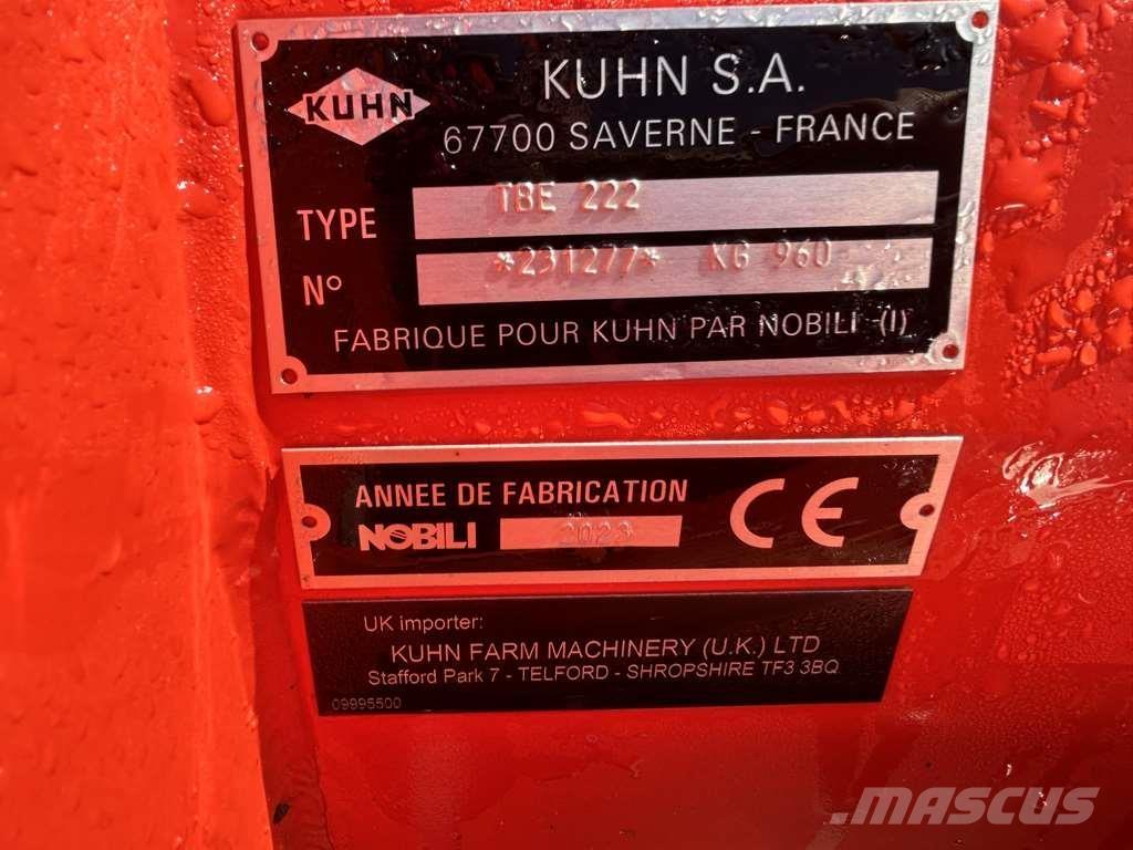Kuhn TBE222 Çayir biçme makinalari