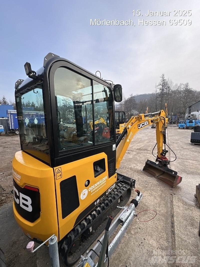 JCB 19C-1 Mini ekskavatörler, 7 tona dek