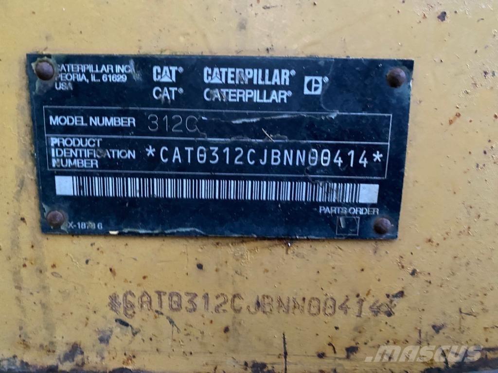 CAT 312 C L Paletli ekskavatörler