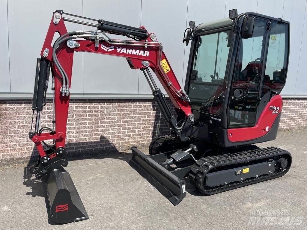 Yanmar SV22 Mini ekskavatörler, 7 tona dek