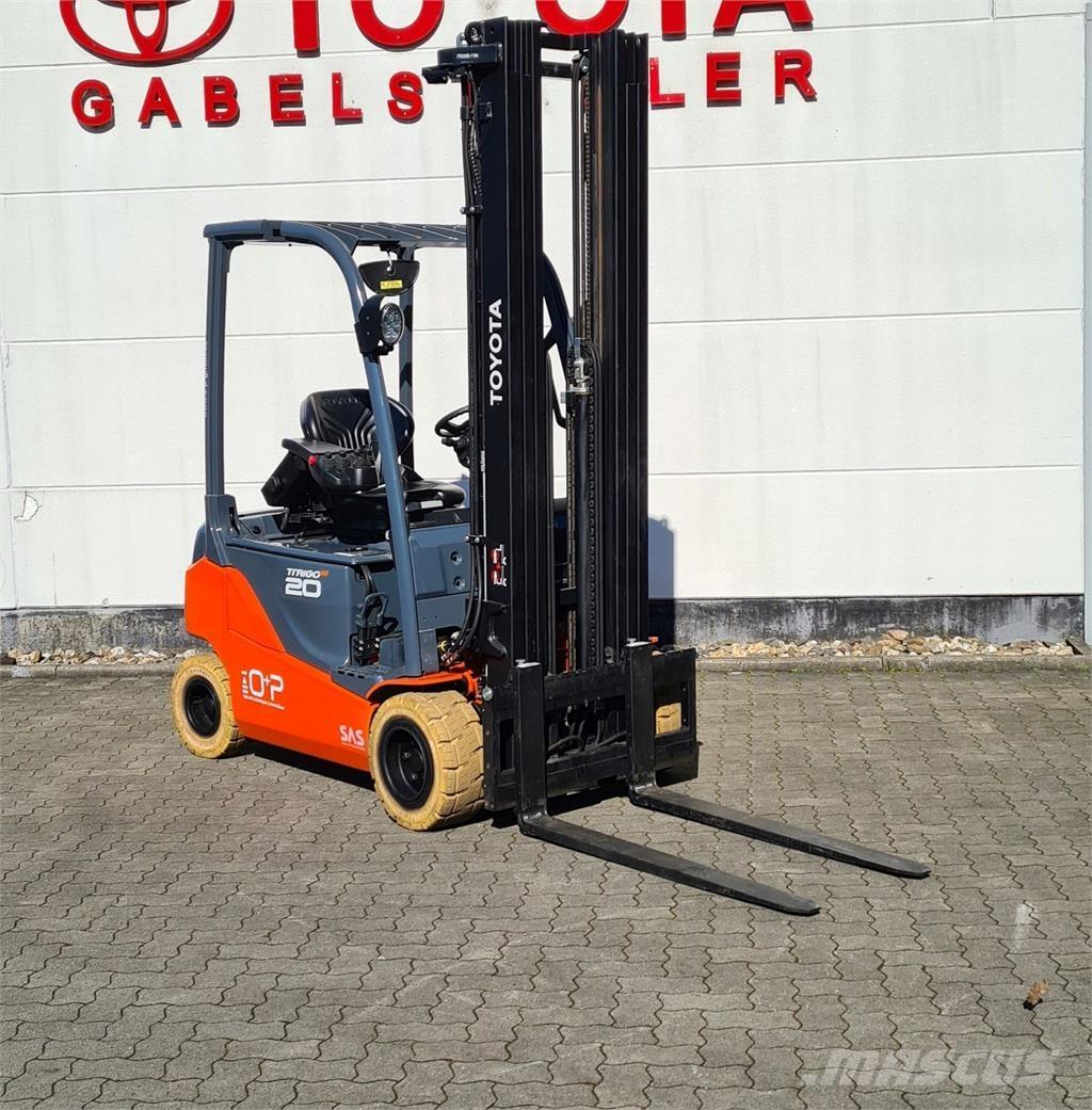 Toyota 8FBMK20T Elektrikli forkliftler