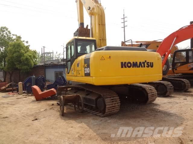 Komatsu PC 200-7 Paletli ekskavatörler