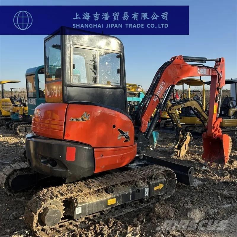 Kubota U 35 Mini ekskavatörler, 7 tona dek