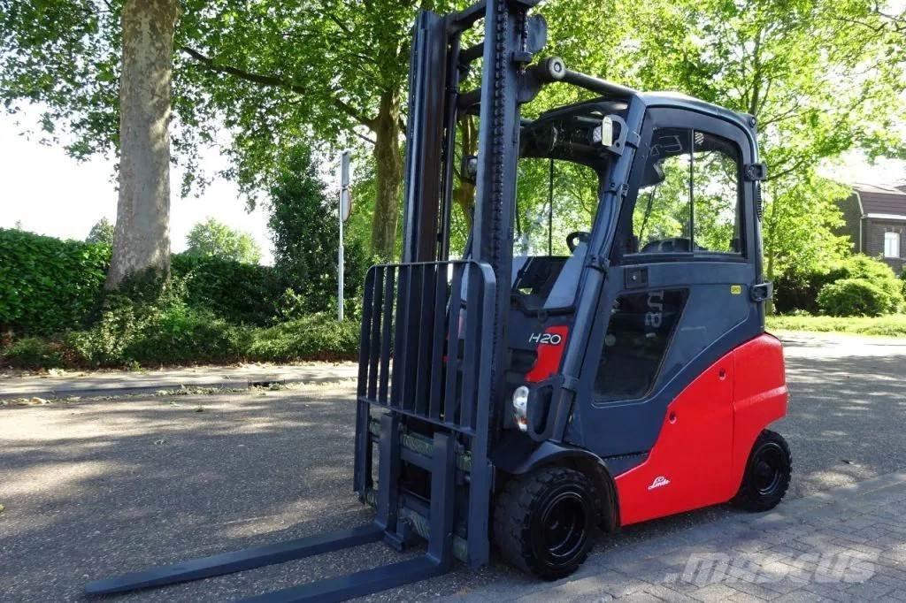 Linde H20 Heftruck LPG'li forkliftler
