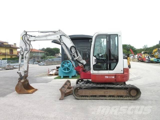 Takeuchi TB 153 FR Mini ekskavatörler, 7 tona dek