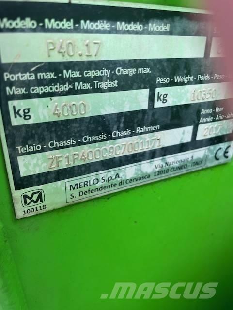 Merlo P 40.17 Teleskopik yükleyiciler