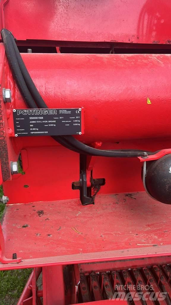 Pöttinger Jumbo 7210 Kendi yükler römorklar