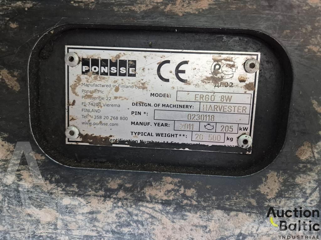 Ponsse Ergo 8W Biçerdöverler