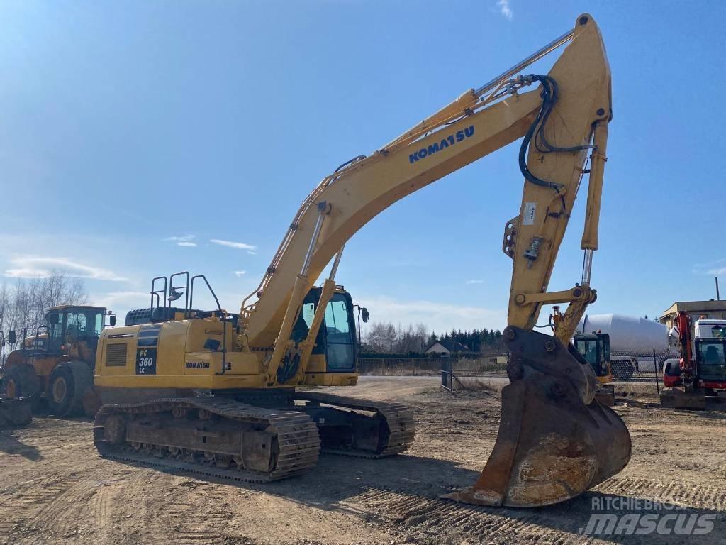 Komatsu PC 360 LC-10 Paletli ekskavatörler