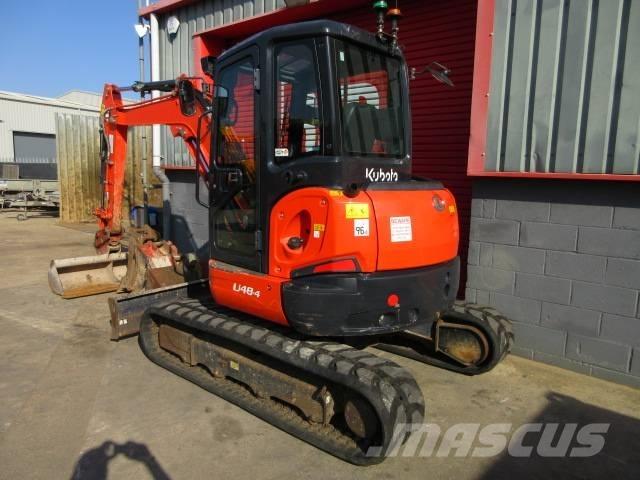 Kubota U 48-4 Mini ekskavatörler, 7 tona dek