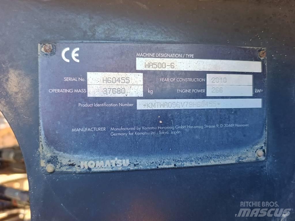 Komatsu WA500-6 Tekerlekli yükleyiciler