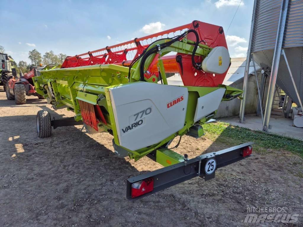 CLAAS Vario 770 Biçerdöver aksesuarlari