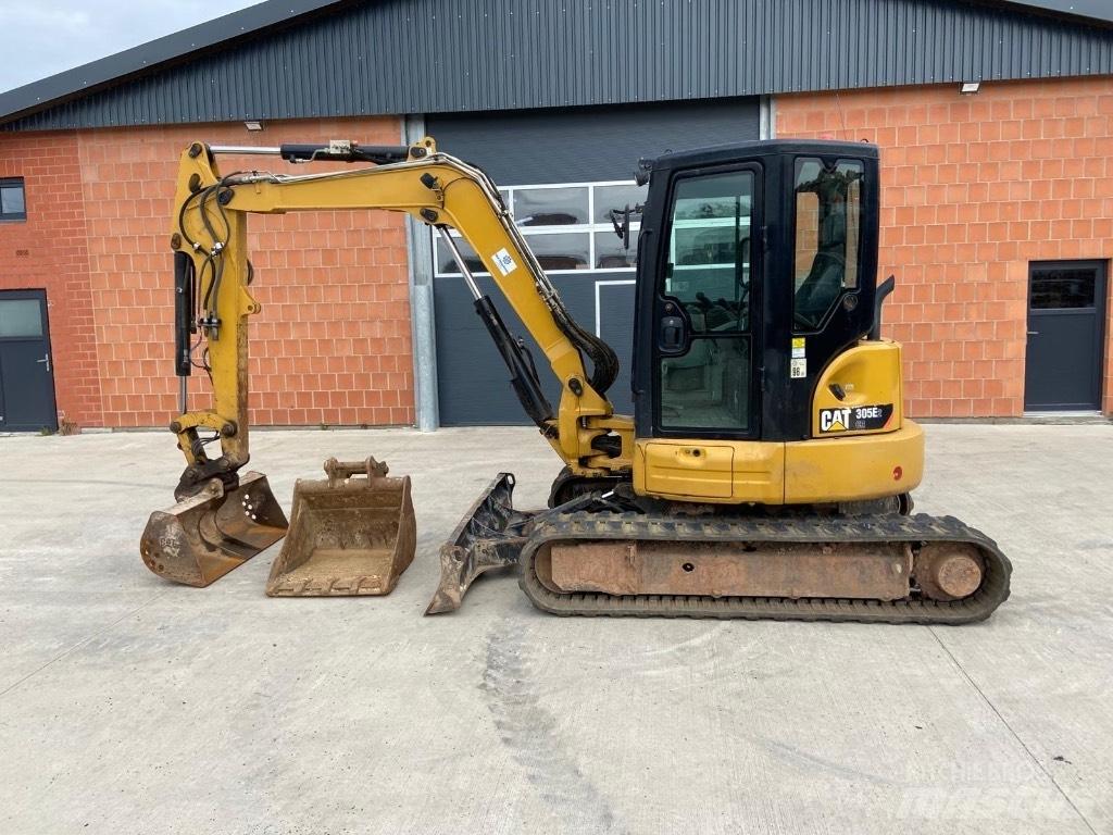 CAT 305 E2 Mini ekskavatörler, 7 tona dek